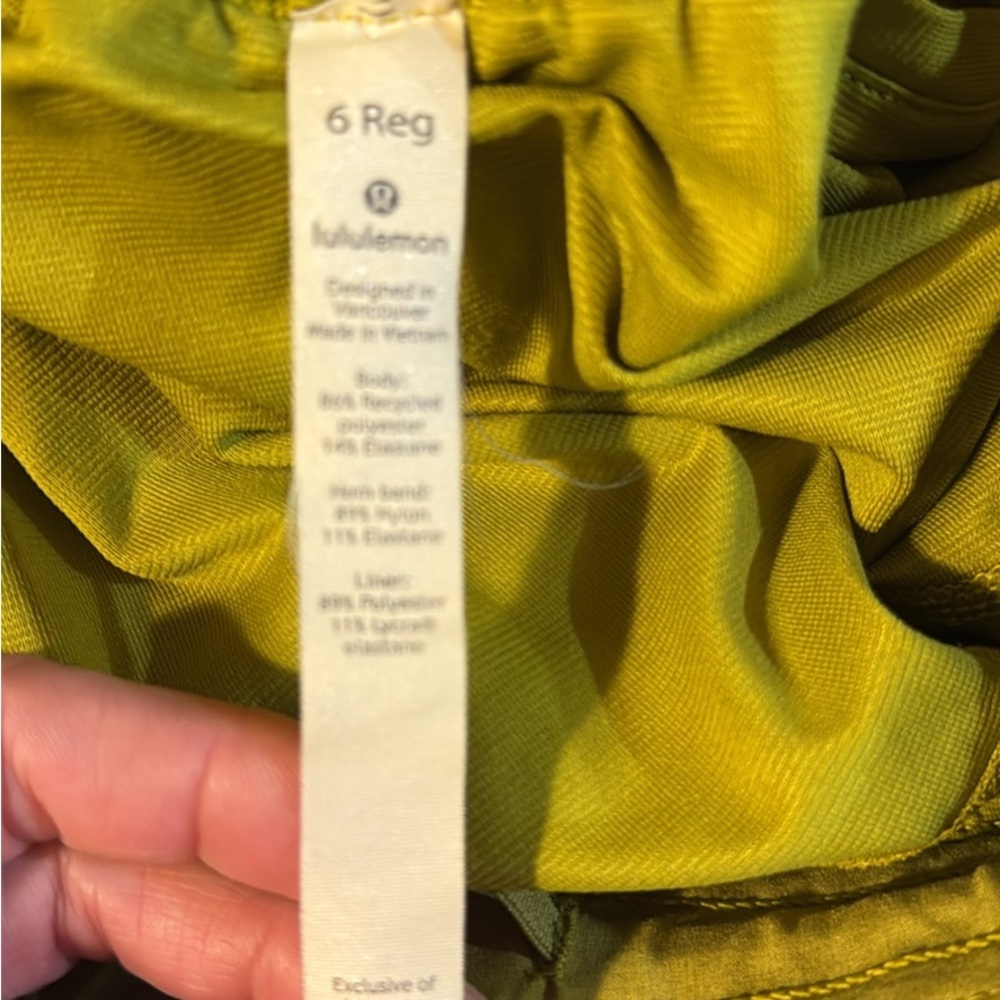 lululemon athletica Green Athletic Shorts
